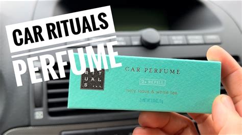 rituals car scent.